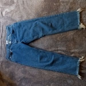 Hudson Riley Luxe Crop with Raw Hem